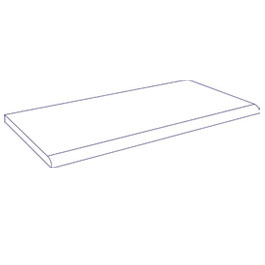 Productie zwembadboord/traptrede 90° > 60cm