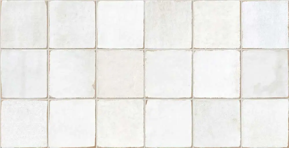 Claro square white 32/62,5/0,9 glanz.