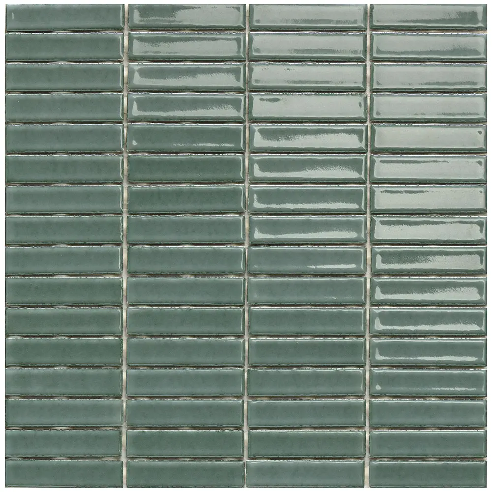 Mini stick sage moss 31,6/31,6/0,5 glanzend