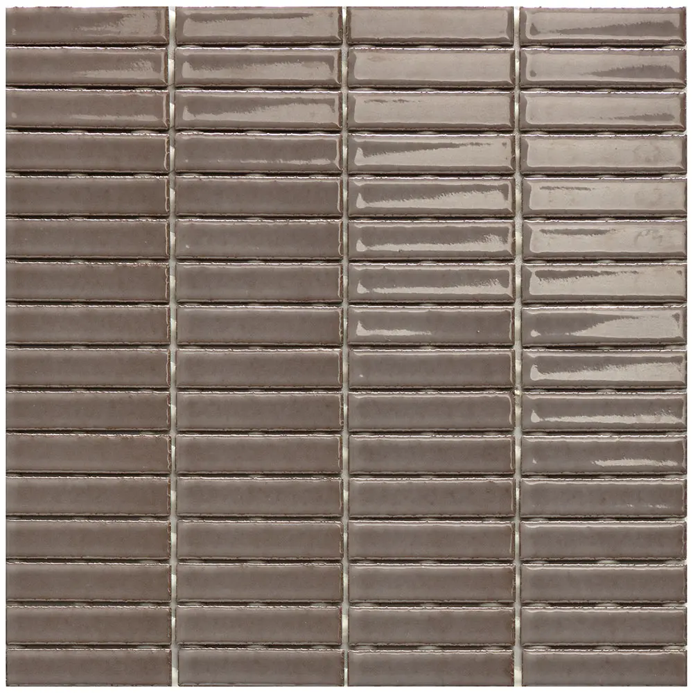 Mini stick cocoa clay 31,6/31,6/0,5 glanzend