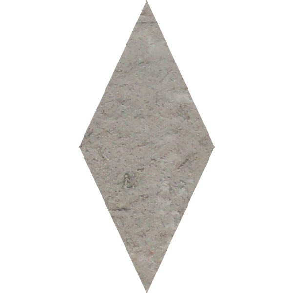 Cotto vecchio grigio core lozenge 21,5/10/2,5