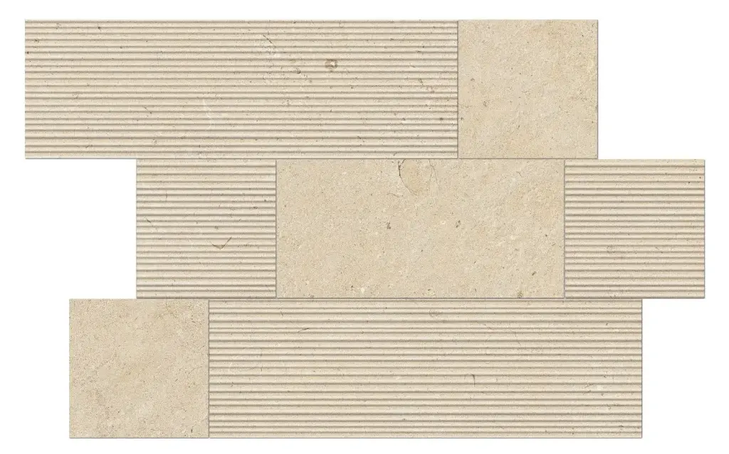 Dozza champagne mosaico mix 30/40/0,9 nat/rett.