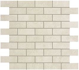 Step white wall minibrick 30,5/30,5/0,85 nat/rett.
