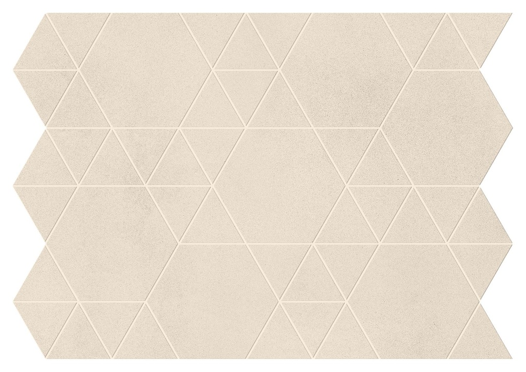 Level beige triangel 30/30/0,9 nat/rett.