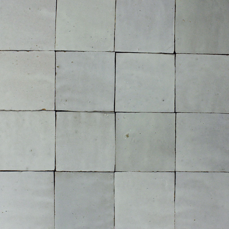 Zelliges casablanca white 10/10/1,0