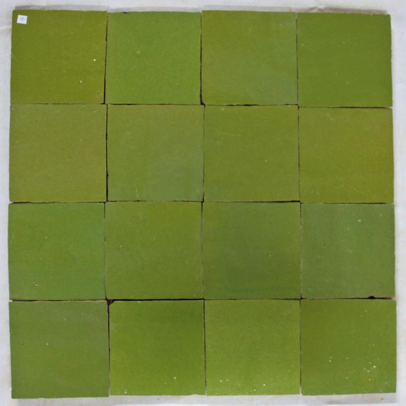 Zelliges berkane olive green 10/10/1,0