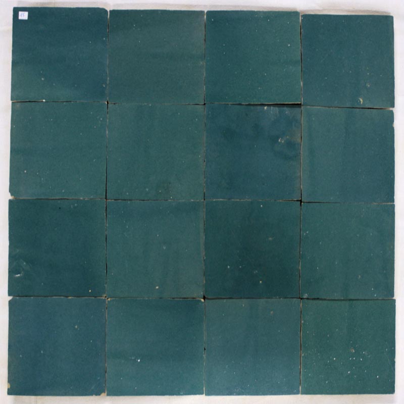 Zelliges atlas petrol green 10/10/1,0