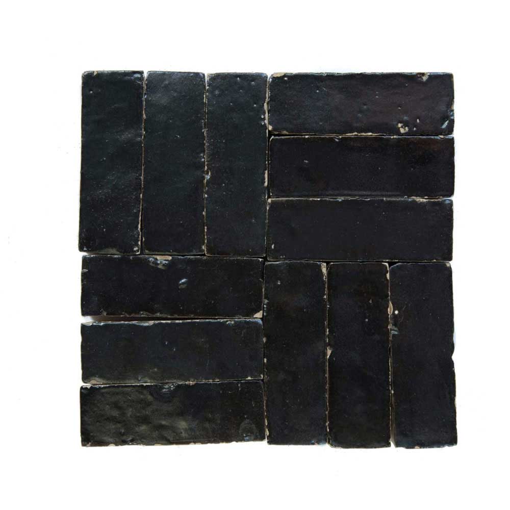 Zelliges rabat black gloss 5/15/1,0