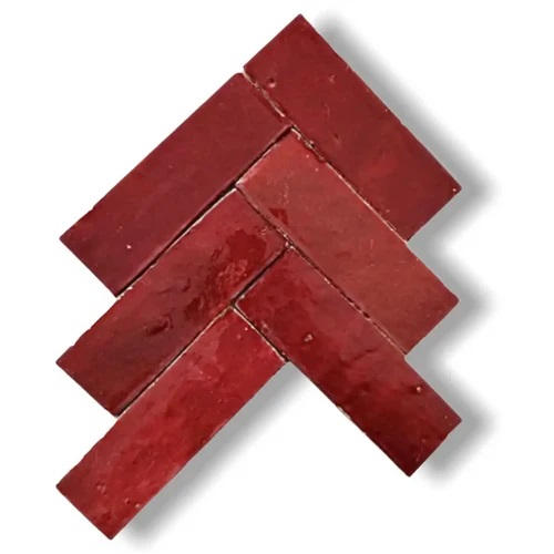 Zelliges marrakech red 5/15/1,0