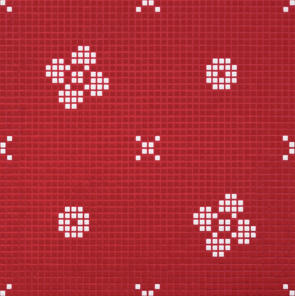 Decori catina rosso 58,6/58,6/0,6 papier+kit