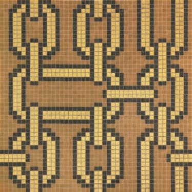 Decori chains brown 97/97/0,4 papier+kit