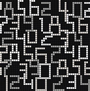 Decori data black 58,6/58,6/0,6 papier+kit