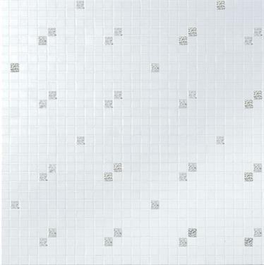 Decori diagonale bianco oro 32,2/32,2/0,4 papier+kit