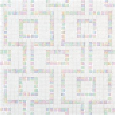 Decori labirinto bianco 32,2/32,2 /0,4 papier+kit