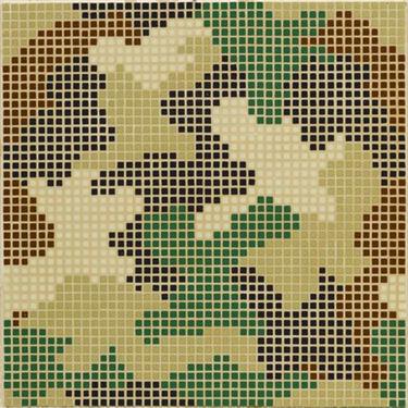 Decori mimetico A 58,6/58,6/0,6 papier+kit