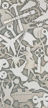 Decori silhouette A 129,1/290,5 /0,4 papier+kit (3,73 m²)