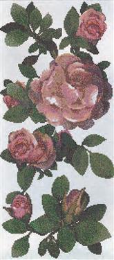 Decori springrose bianco B 129,1/290,5/0,4 papier+kit (3,73