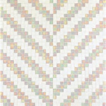 Decori twill bianco 64,7/64,7/0,4 papier+kit