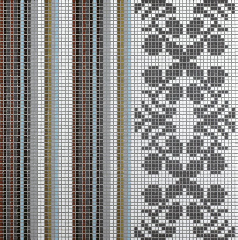 Decori wallpaper grey 96,6/96,6/0,6 papier+kit (0,77 m²)