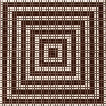 Decori wenge marrone 29,3/29,3/0,6 papier+kit