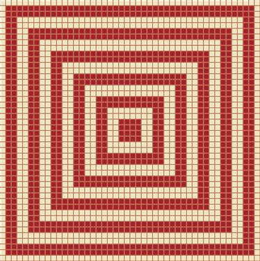 Decori wenge rosso 29,3/29,3/0,6 papier+kit