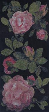 Decori springrose nero A 129,1/290,5/0,4 papier+kit (3,73 m²