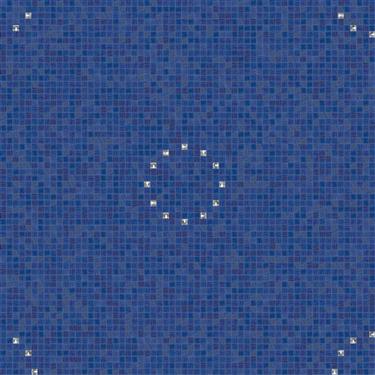 Decori flash blue 64,7/64,7 papier+kit