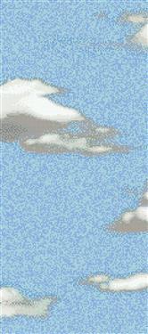 Decori clouds A 129,1/290,5/0,4 papier+kit (3,73m²)