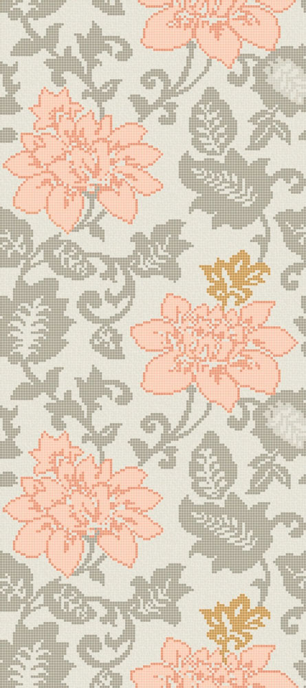 Decori adelaide pink 129,1/290,5/0,4  papier +kit (3,73m²)