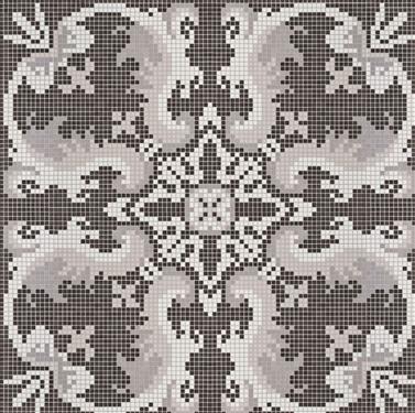 Decori olimpia dark grey 117,2/117,2/0,4 papier+kit (1,37m²)