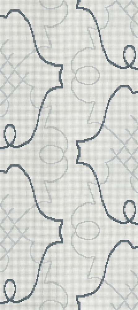 Decori André blanc  A  291,2/129,4/0,4 papier+kit