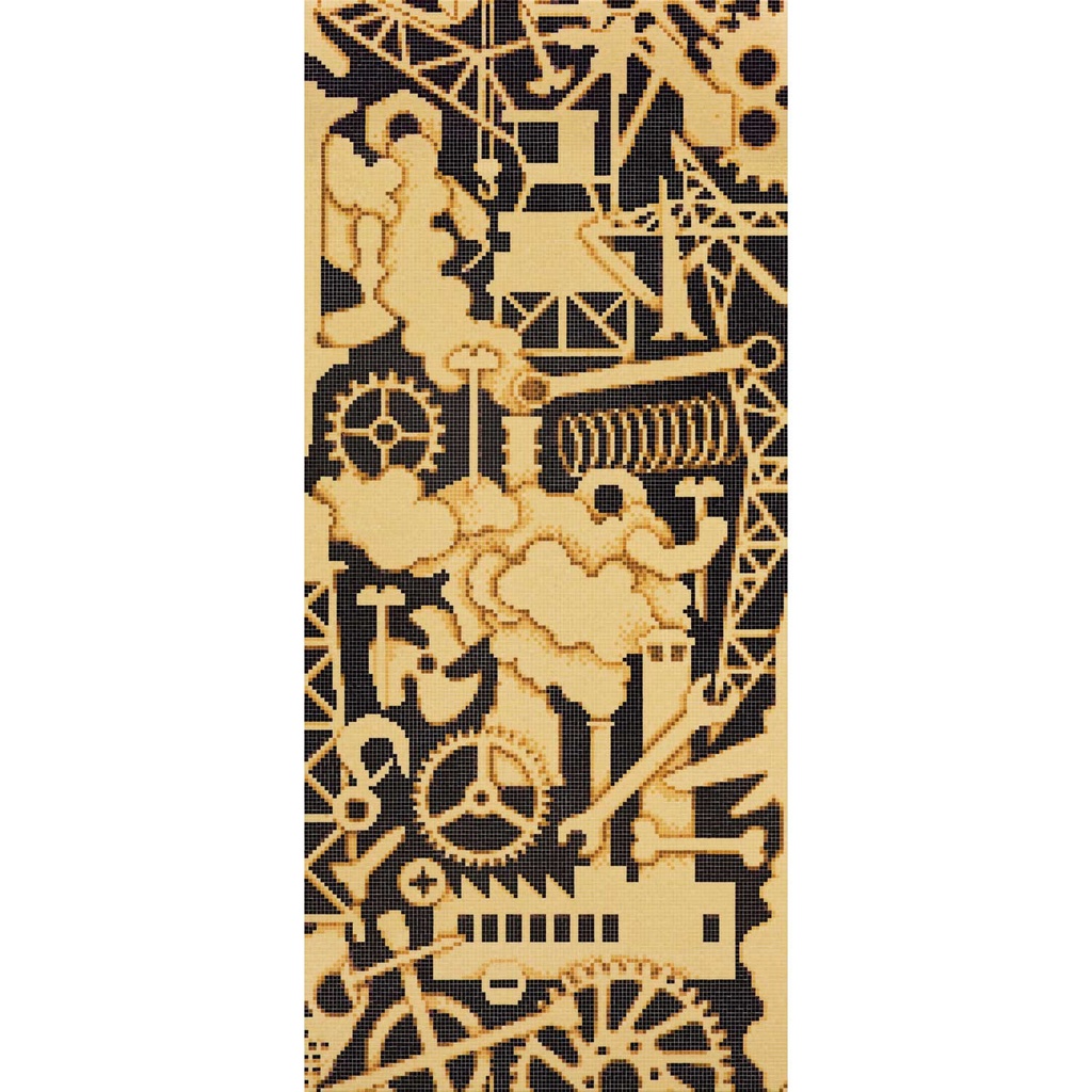 Decori Industry amber B 291,2/129,4/0,4 papier+kit