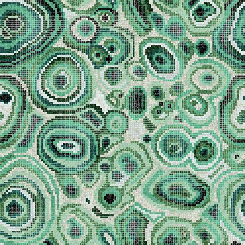 Decori new malachite green 129,1/129,1/0,4 papier+kit (1,66