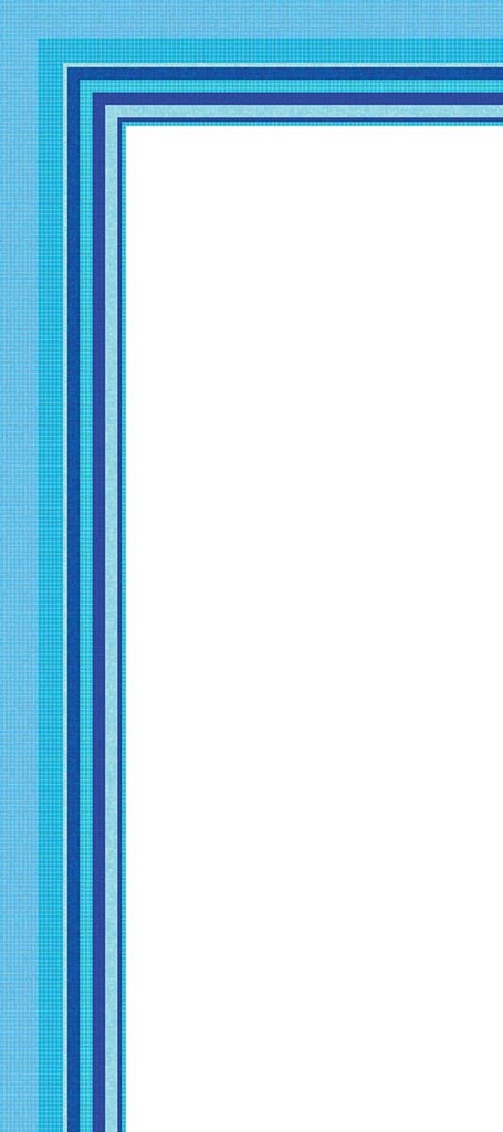 Decori foulard celeste border 2/2/0,4 papier+kit (3,73 m²)