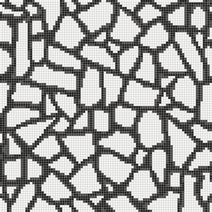 Opus romano fragment black 1,2/1,2/0,4 papier+kit