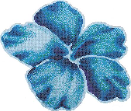 Decori ibiscus 308/364/0,4 papier+kit