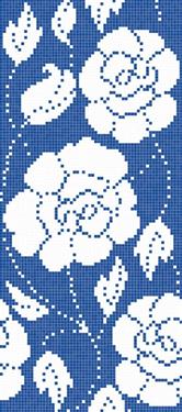 Decori zante blu 129,4/291,2/0,4 papier+kit (3,73 m²)