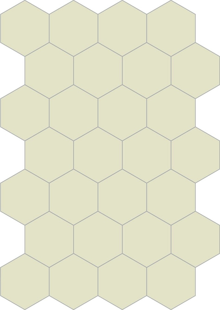 Colors hexagon latte 20/23/1,4