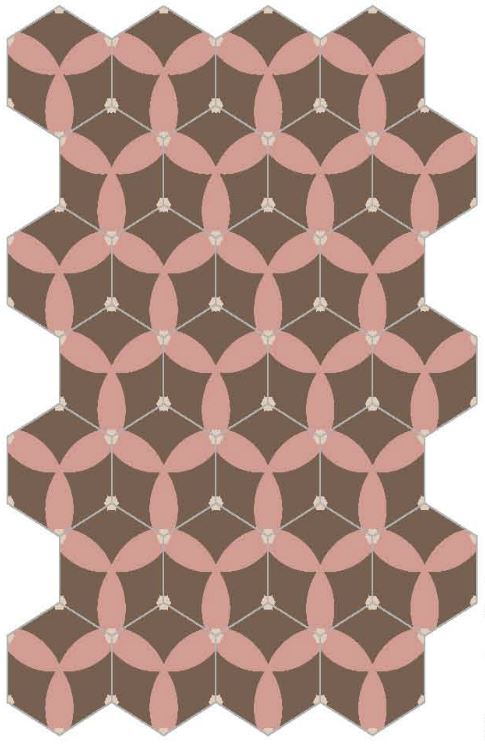 Decori hexagon astral bakerly 20/23/1,4