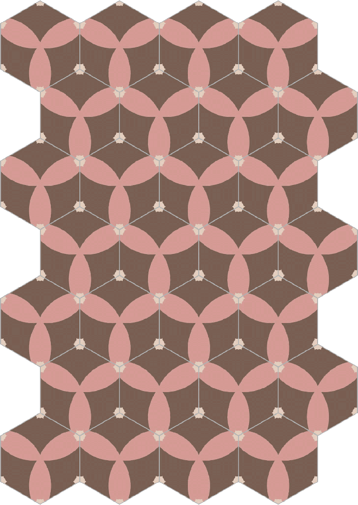 Decori hexagon astral bakery 20/23/1,4