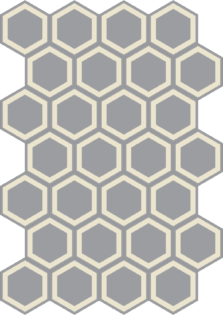 Decori hexagon honey beton 20/23/1,4