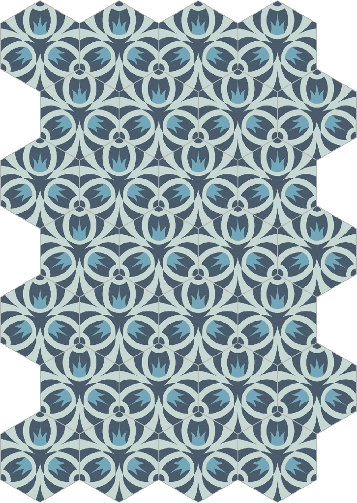 Decori hexagon oak pacific 20/23/1,4