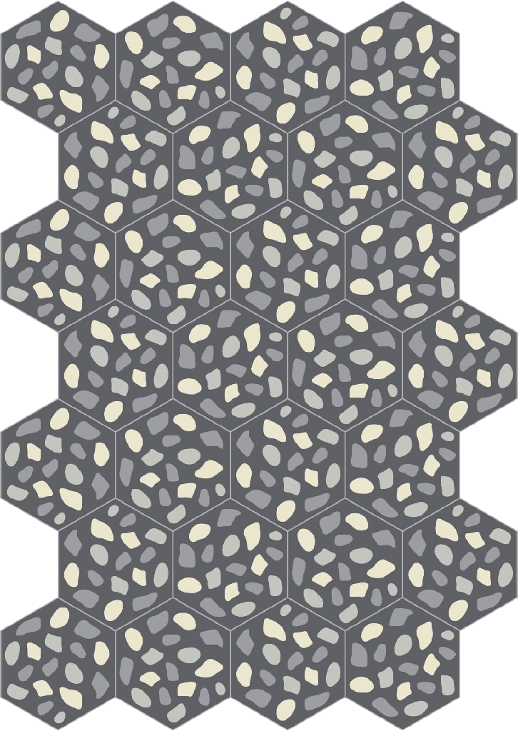 Colors hexagon grit dark grey 20/23/1,4