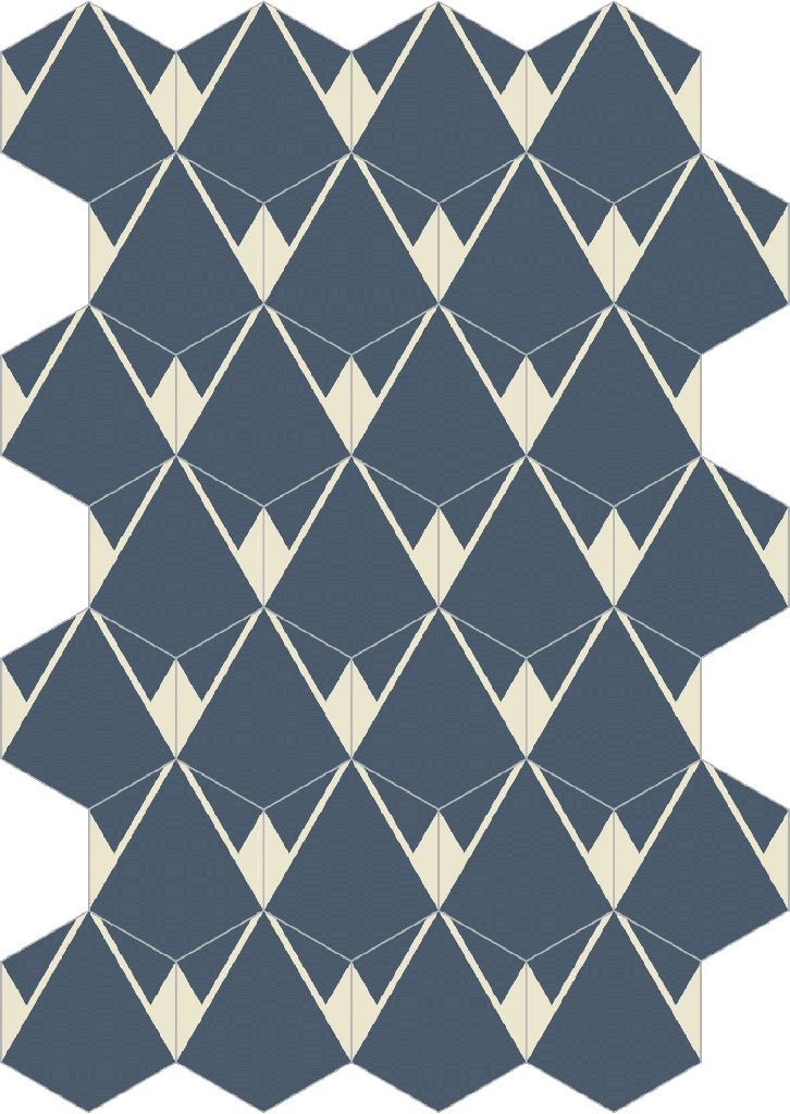 Colors hexagon plisados mar A 20/23/1,4