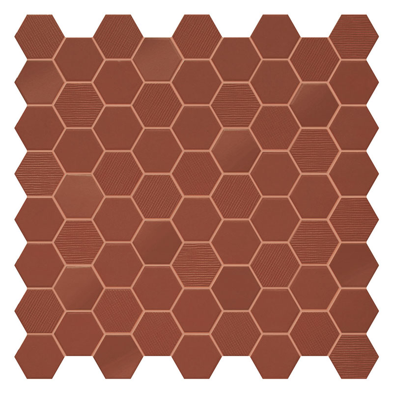 Six rusty red 4,3x3,8 mix 31,6/31,6/0,45