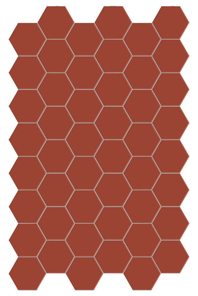 Six floor rusty red 14/16/0,95 nat.