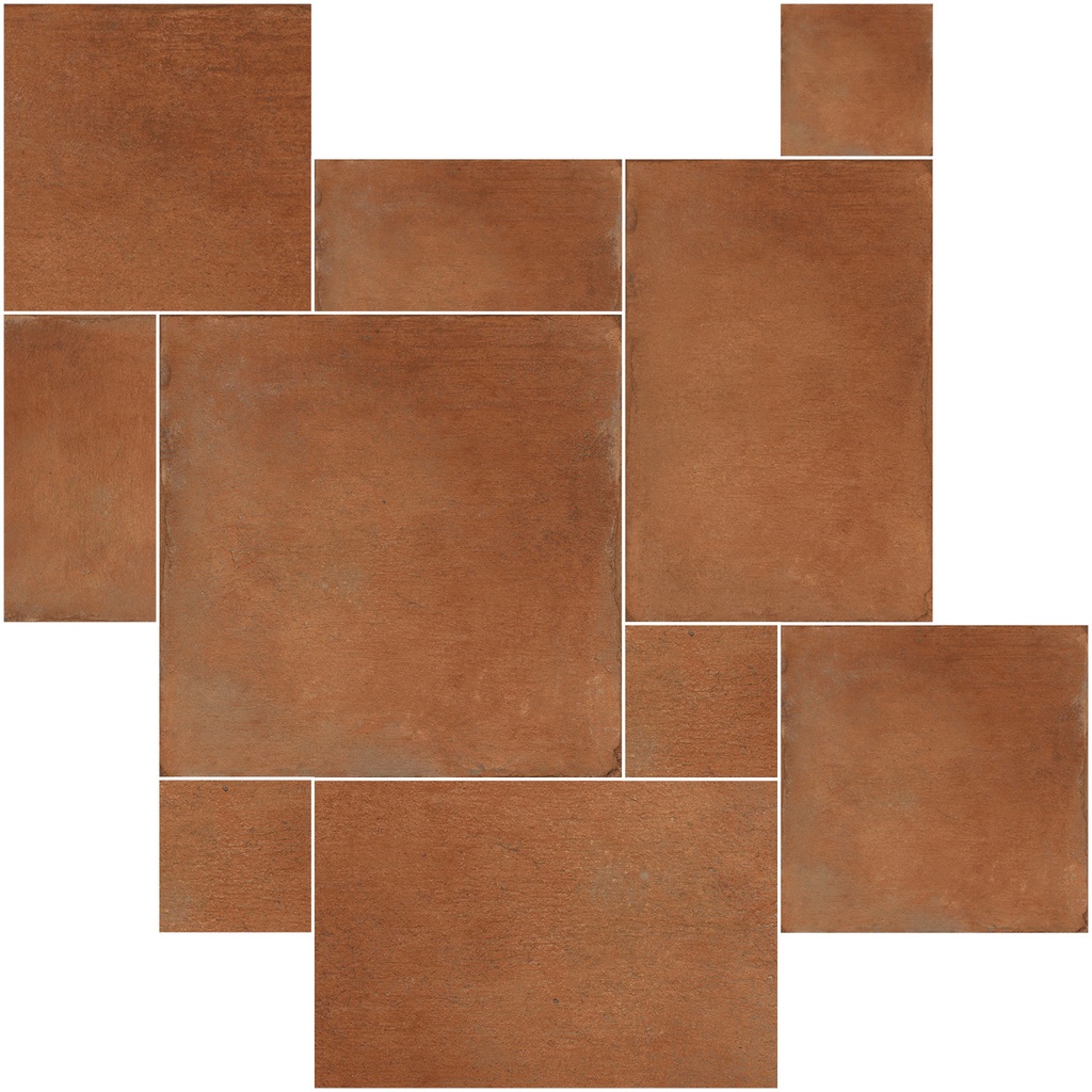 Eden terracotta mod 67 /0,9 nat.