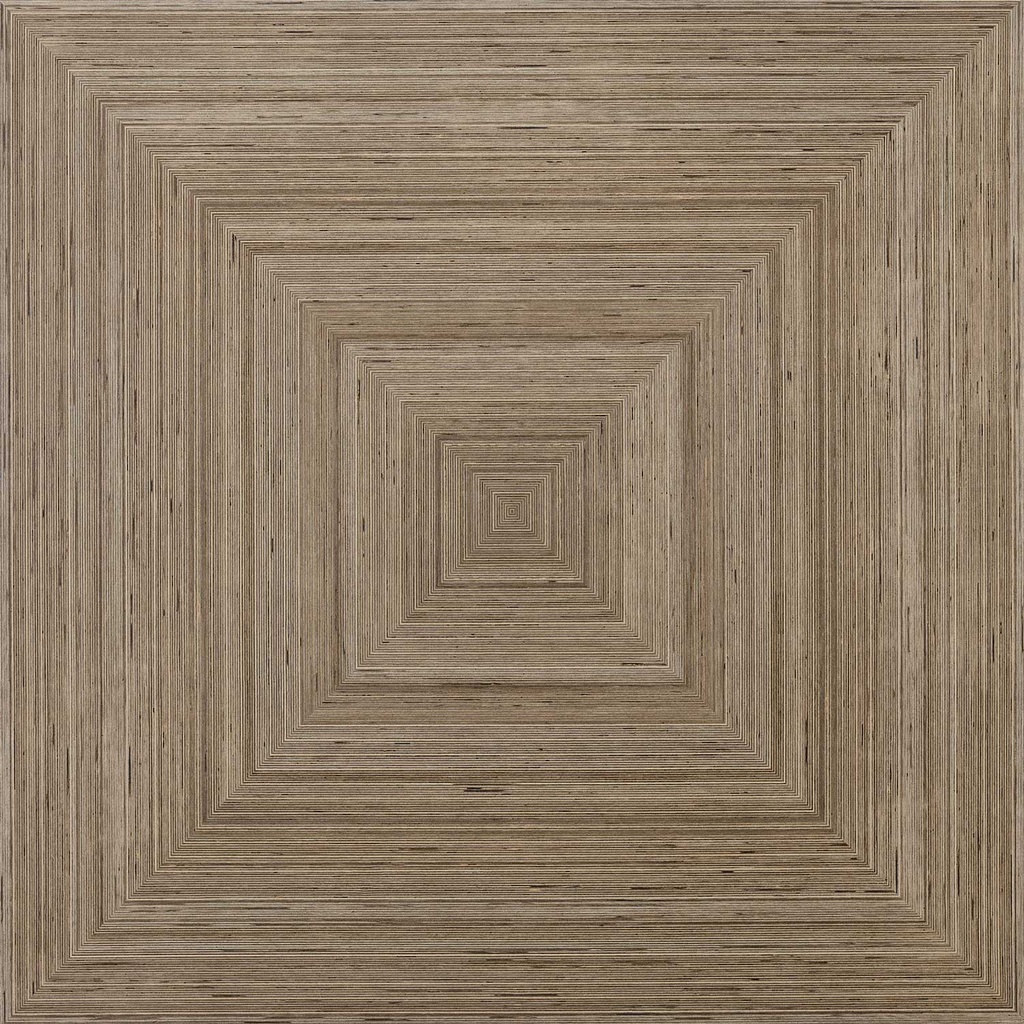 Tatami tortora intarsio 60/60/1,0 nat/rett.