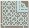 Pip lace inside corner blue 20/20/1,6