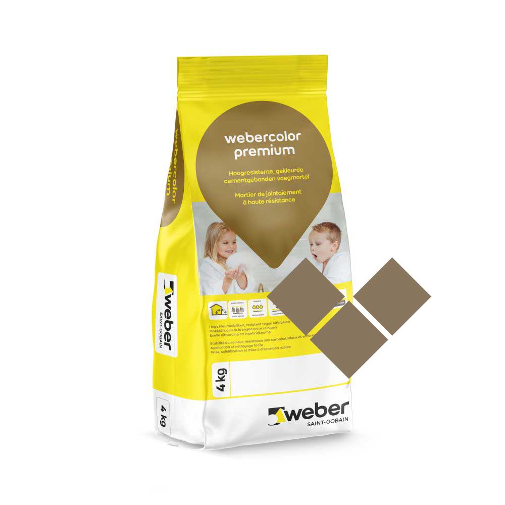 Voegcement premium oak 4kg